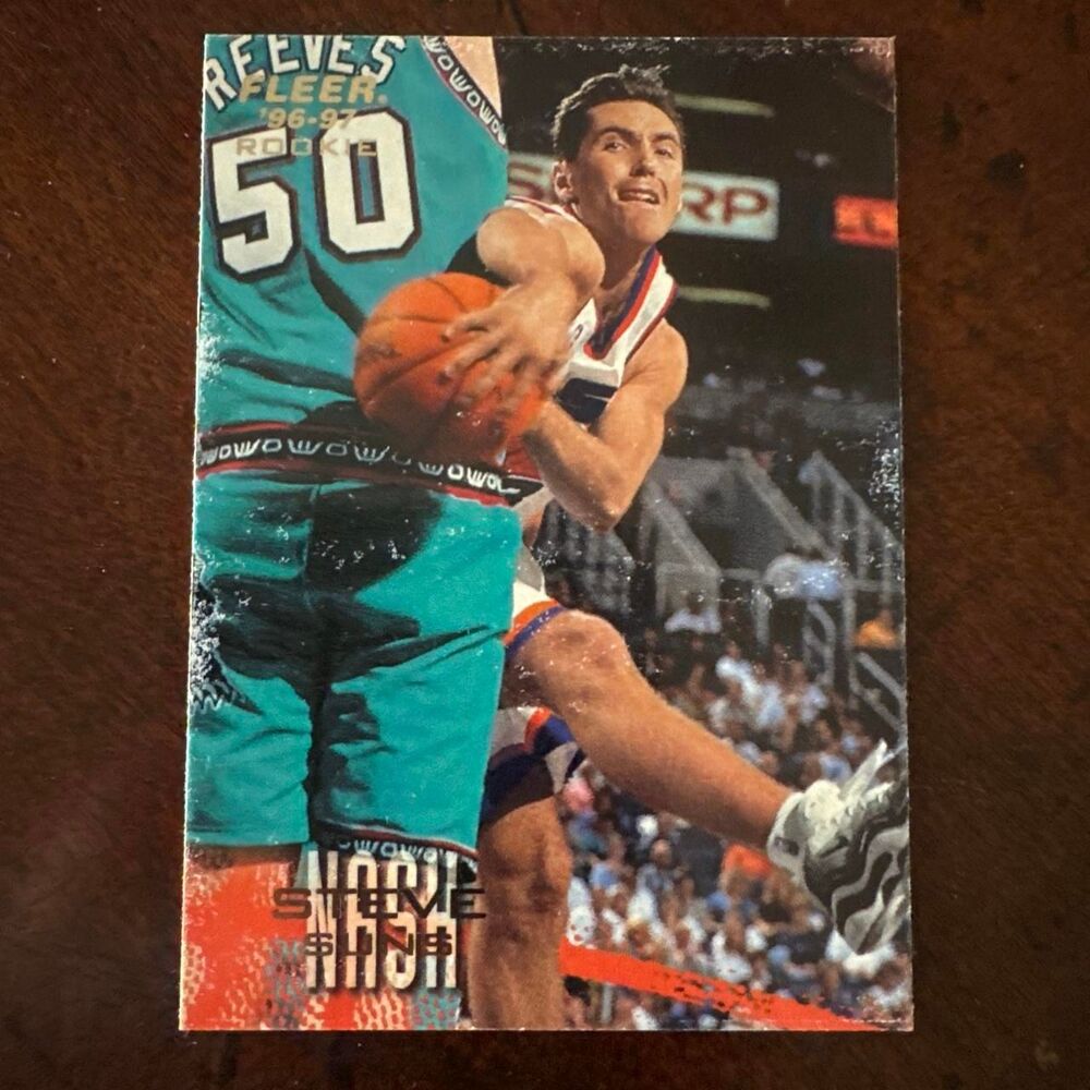 Steve Nash 1996-97 Fleer Rookie Card #239